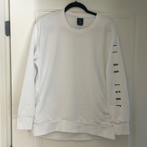 White Nike Crewneck